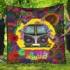 Butterfly Peace And Love Premium Quilt M152